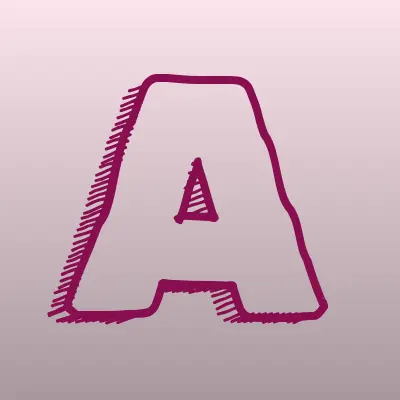 Азбука, сеть киосков печатной продукции, лого-визитка